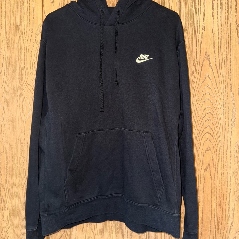 Nike Black Sweatshirt with Swoosh Logo